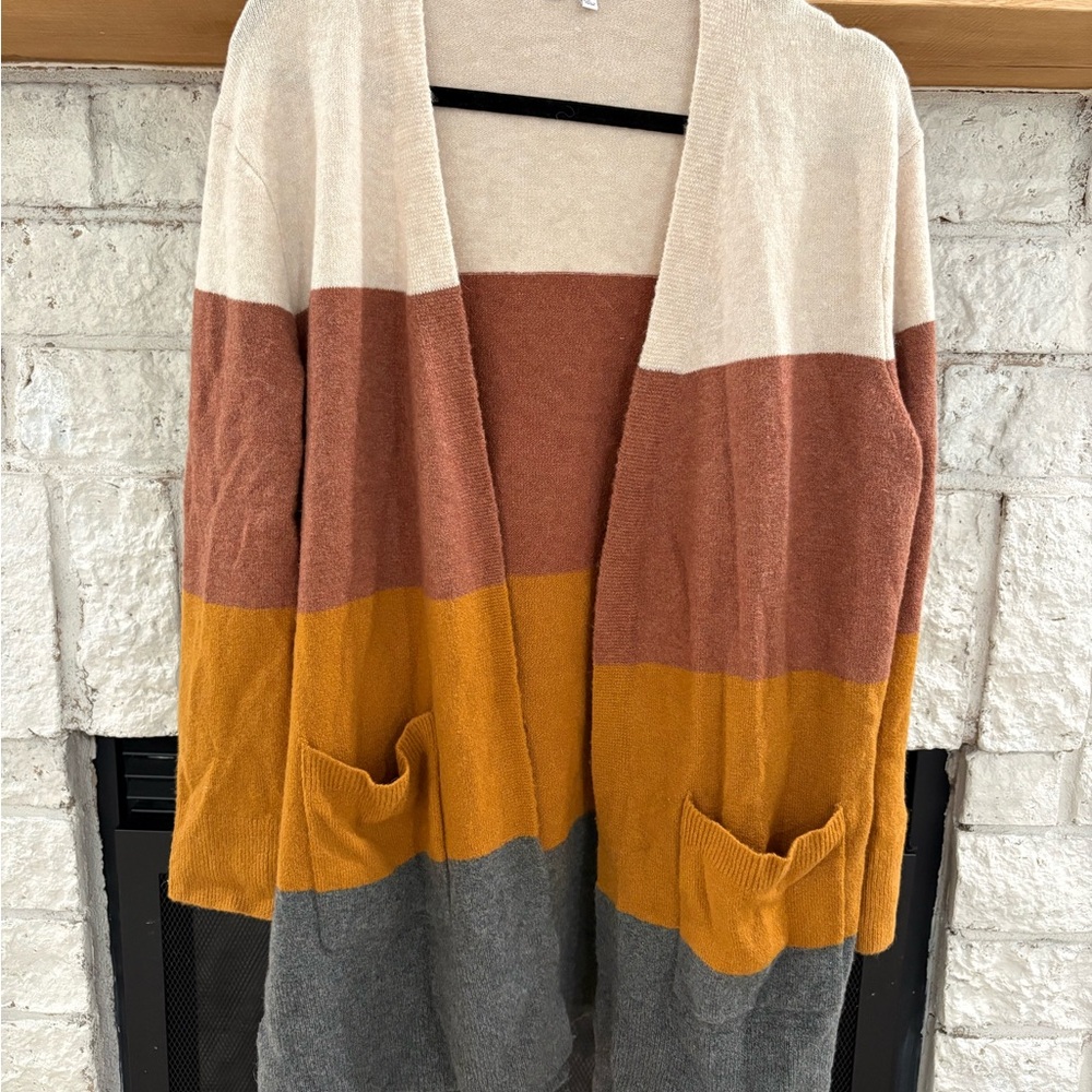Madewell Multicolor Striped Cardigan